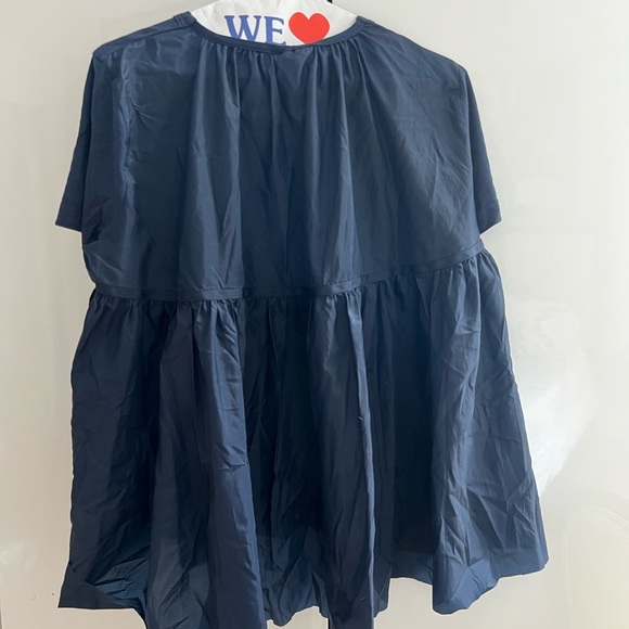 NIKE x Sacaï flared nylon top with neon printing SIZE MEDIUM - Picture 2 of 6